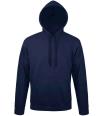 47101 Unisex Snake Hooded Sweatshirt French Navy colour image